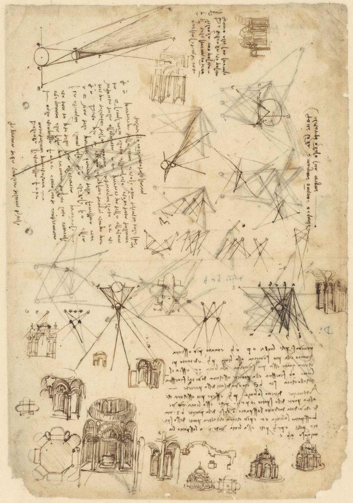 Codice Atlantico (Codex Atlanticus), f. 104 recto