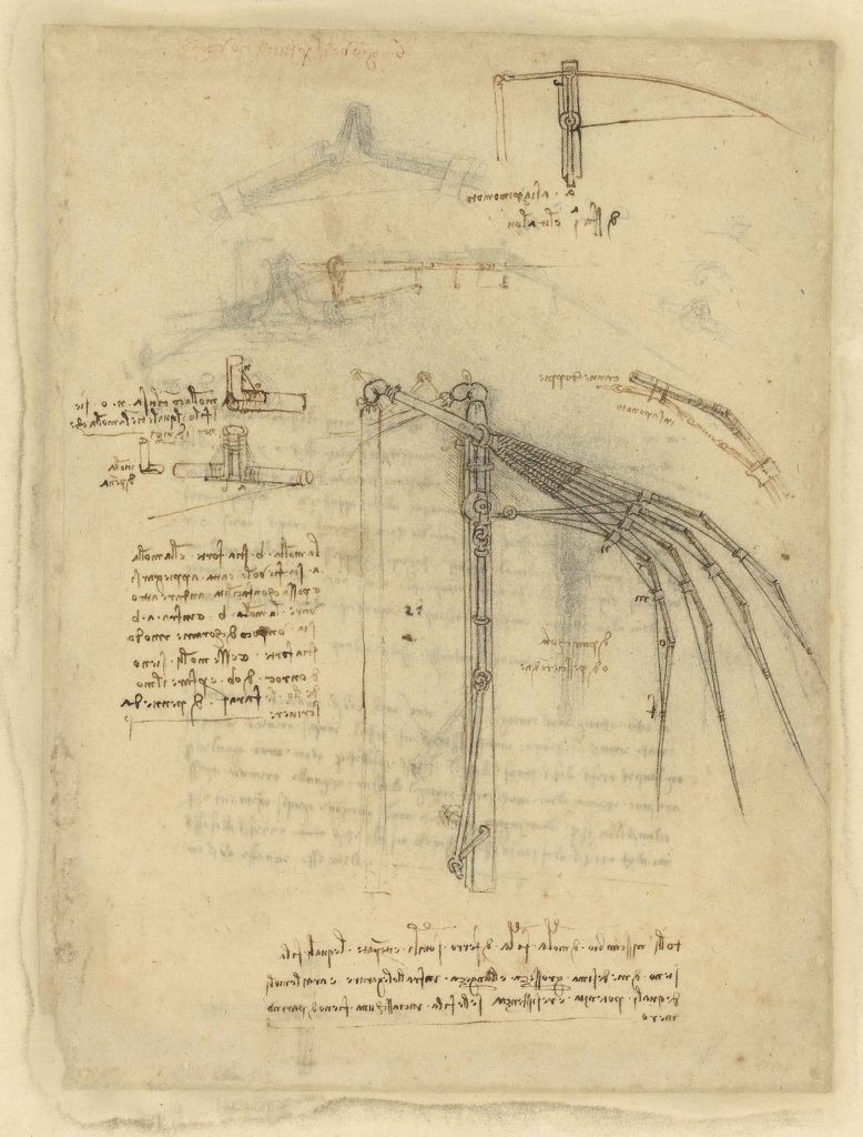 Atlantic Codex  (Codex Atlanticus), f. 844 recto
