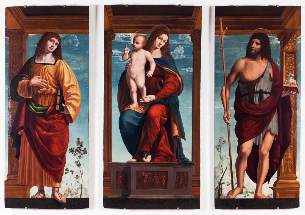 Madonna e Bambino con san Giovanni Evangelista e san Giovanni Battista