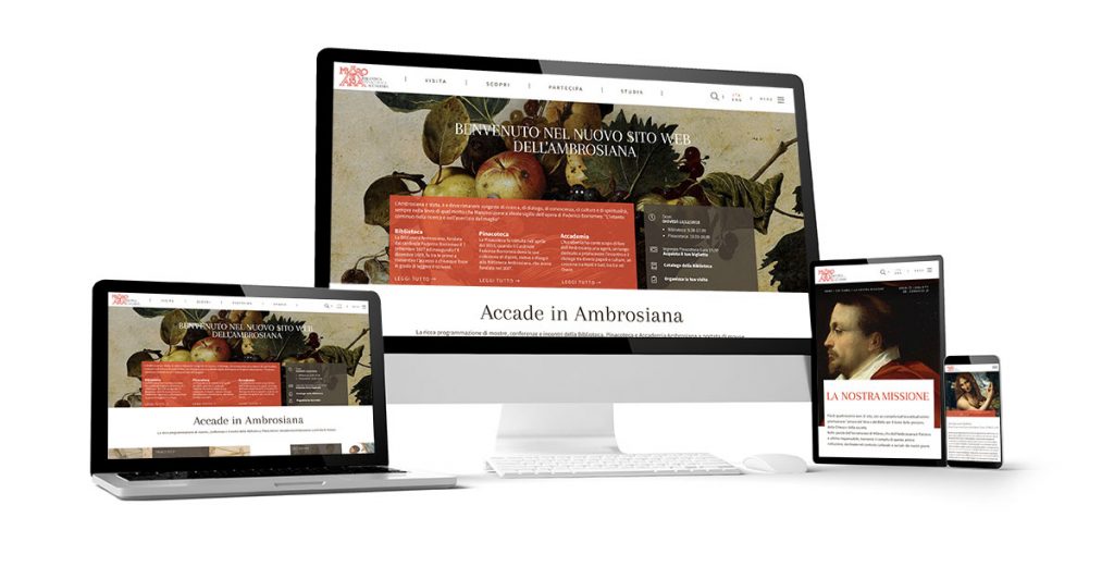 WELCOME TO THE NEW WEBSITE OF THE AMBROSIANA