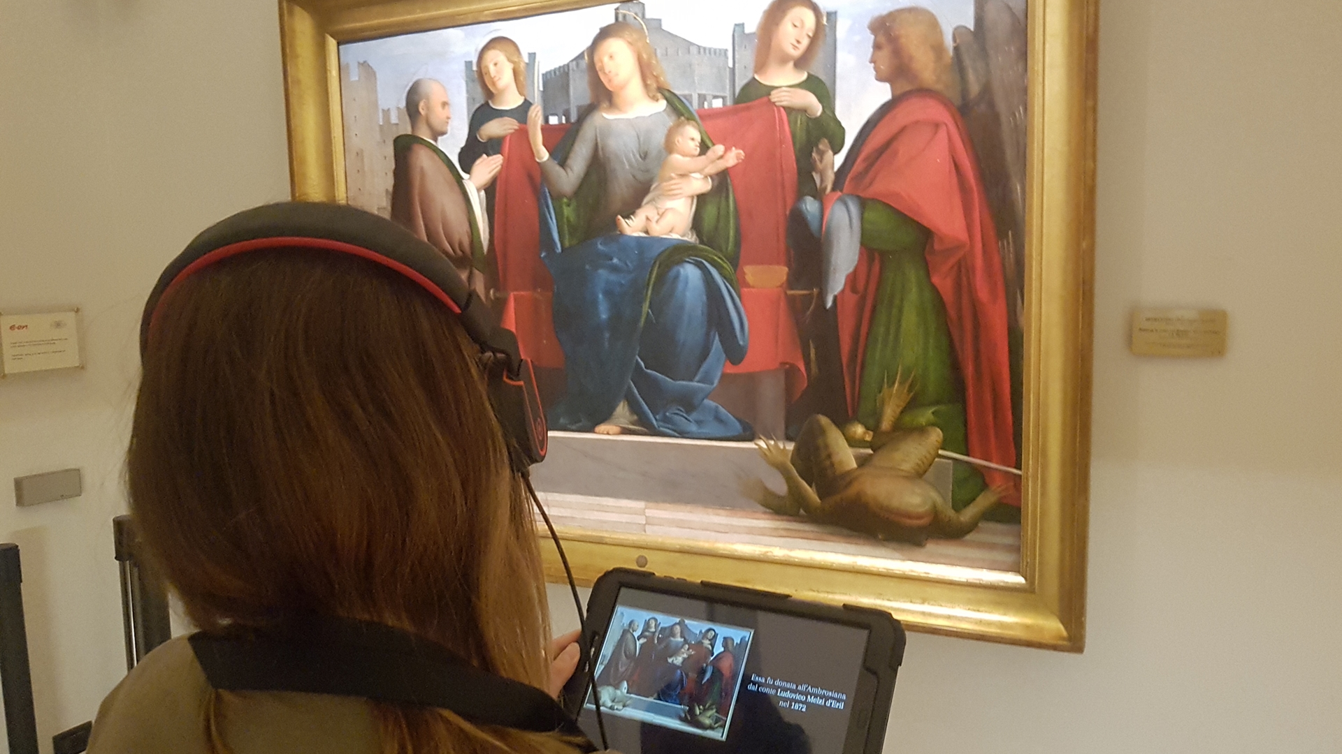 Nuova guida multimediale per la Pinacoteca